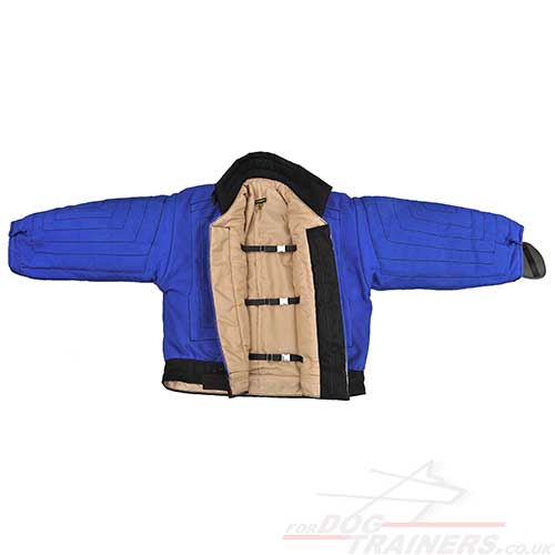 Schutzhund dog training bite jacket